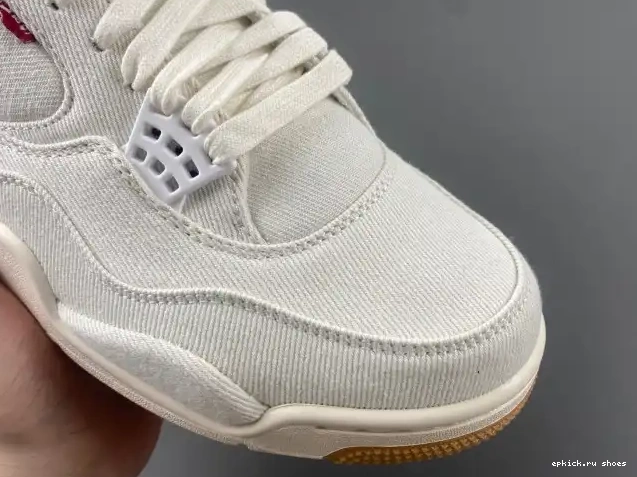 Cheap Jordan x AO2571-100 'White' Levi's 4 Air 0519